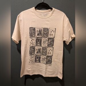 Vans Cream Graphic Short Sleeve Tee